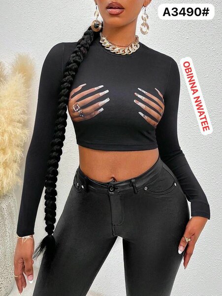 T-shirt avec dessin tendance