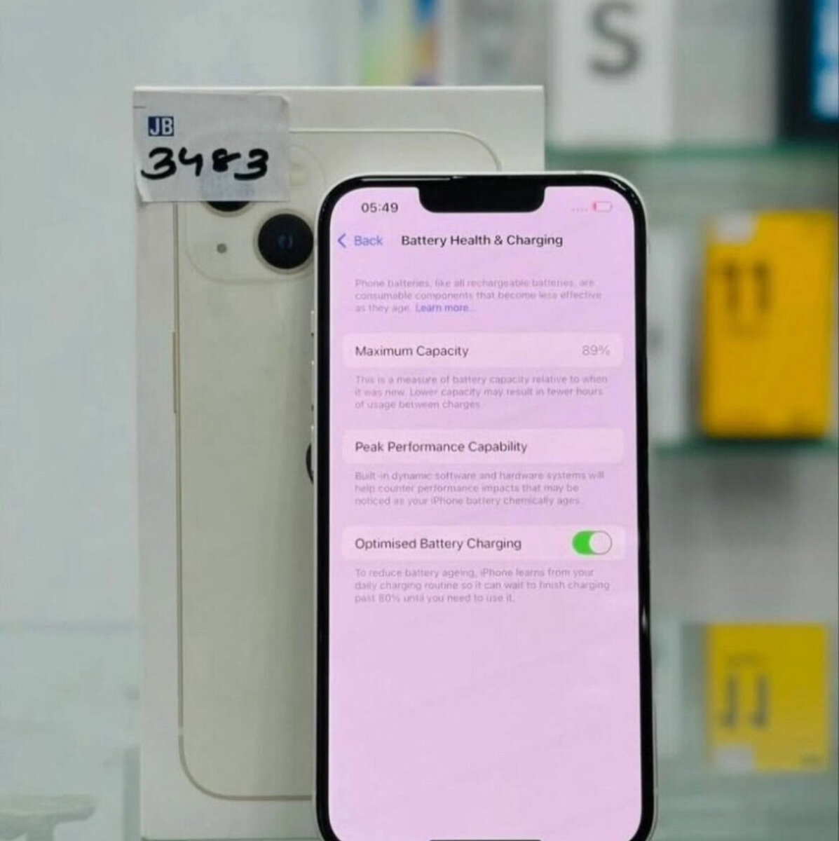 iPhone 13 Blanc 128 Go