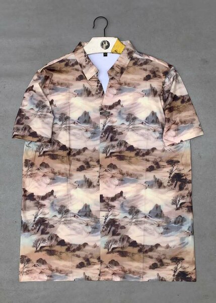 Chemises imprimées artistiques