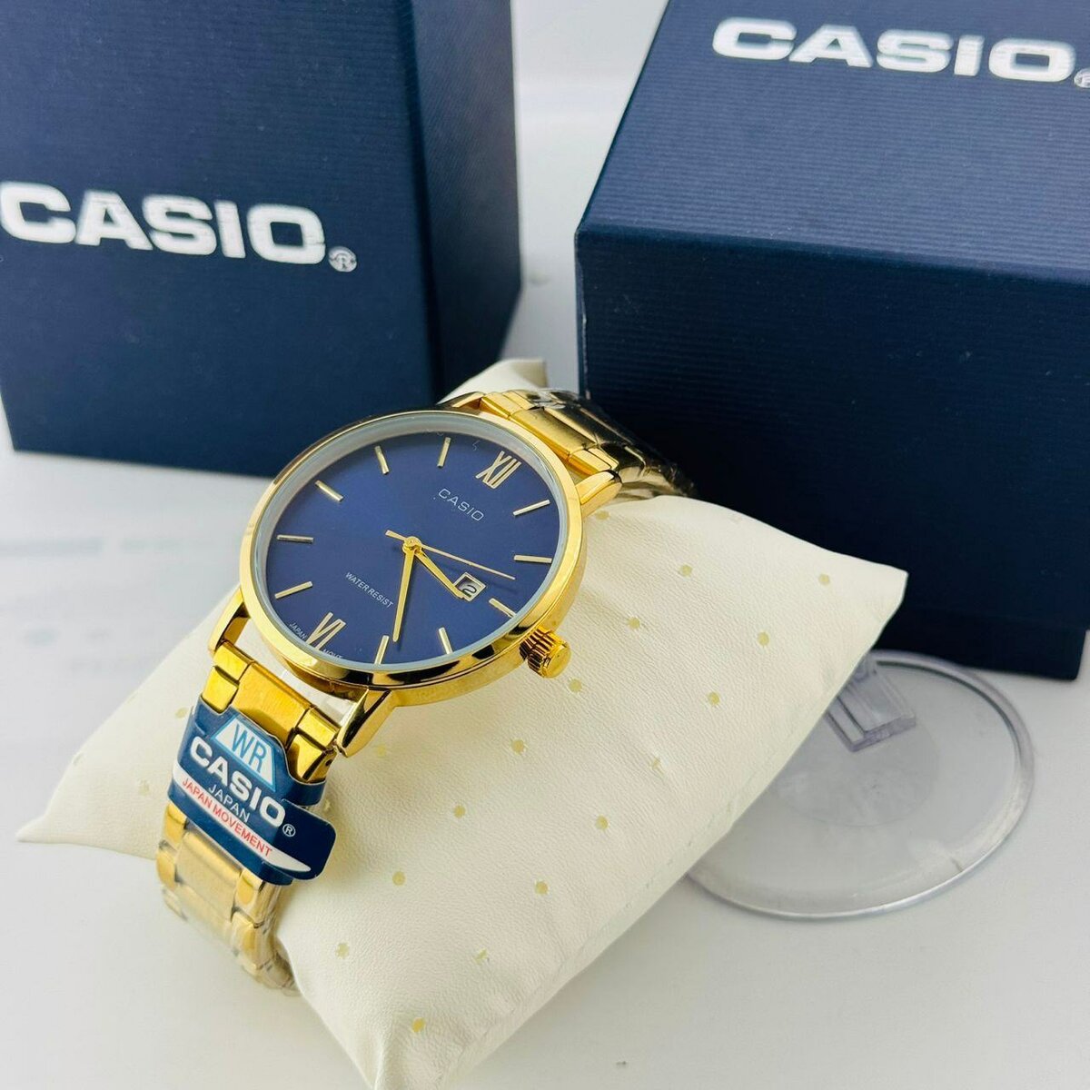 Montre Casio Dorée Élégante