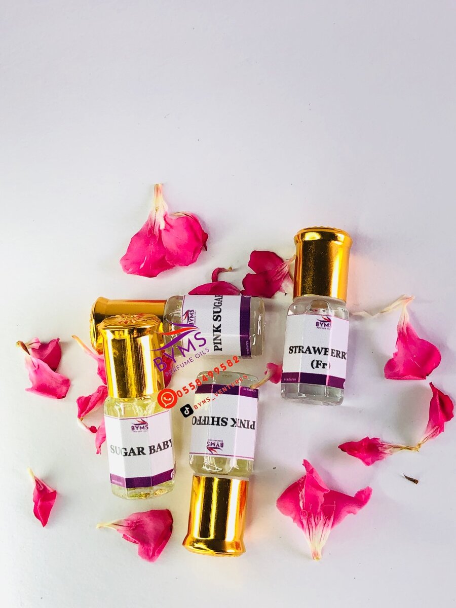 Undiluted Perfume oils, size is 3ml