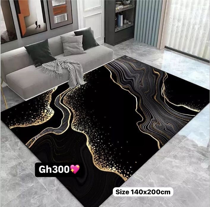 Beautiful and cozy patterned carpet