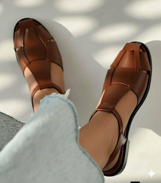 Sandales en cuir élégantes