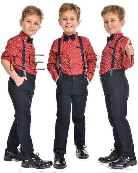 2 piece suit with suspenders