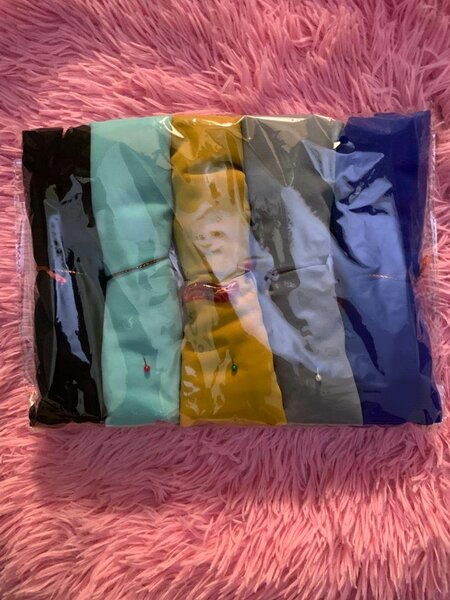 Ensemble de 5 Hijabs en Soie