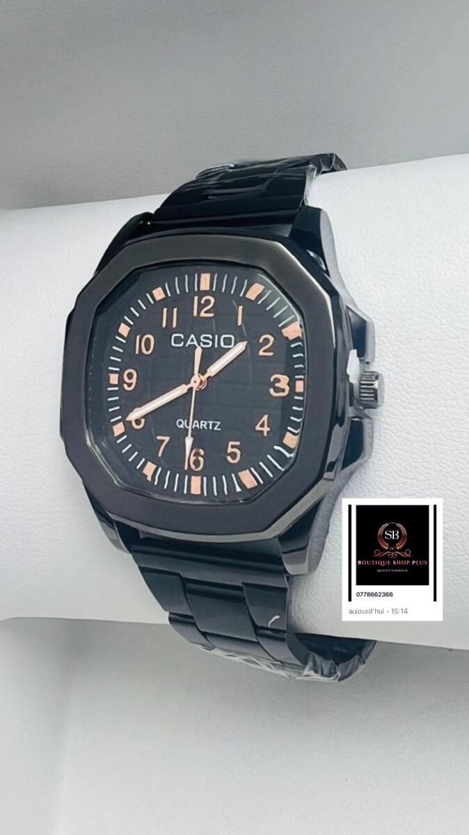 Montre Casio authentique avec sa boîte