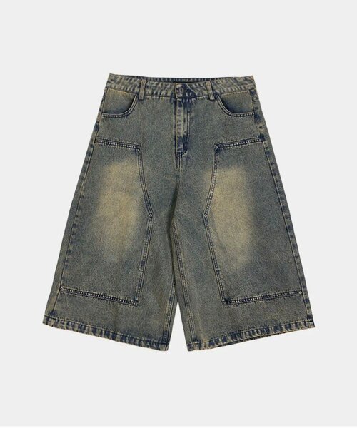 Bermuda en jean décontracté