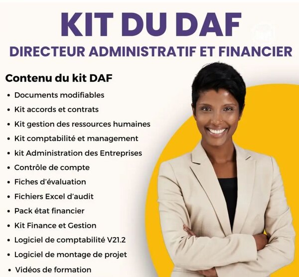 Kit DAF - Gestion Administrative et Financière