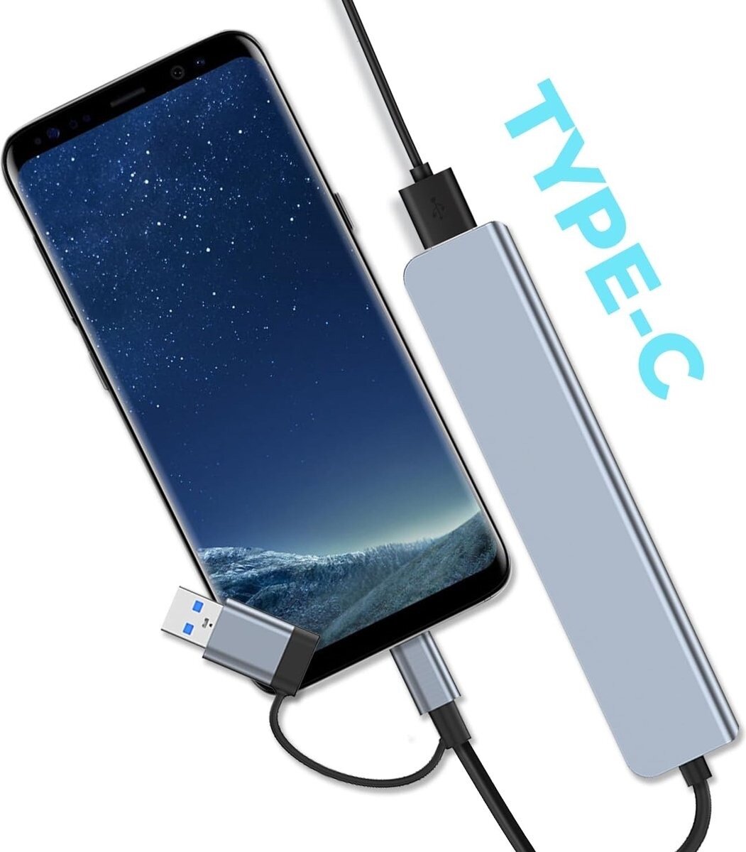 Hub USB-C 8-en-1 Multifonction