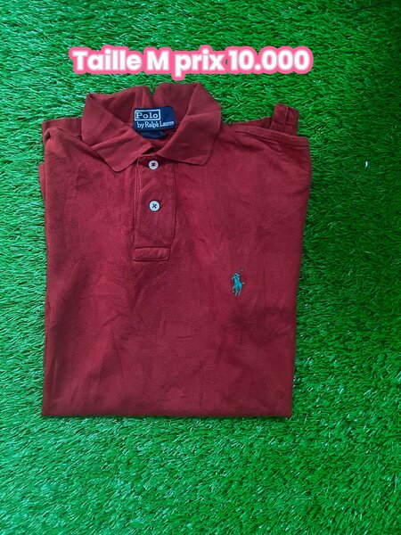 Polo rouge élégant