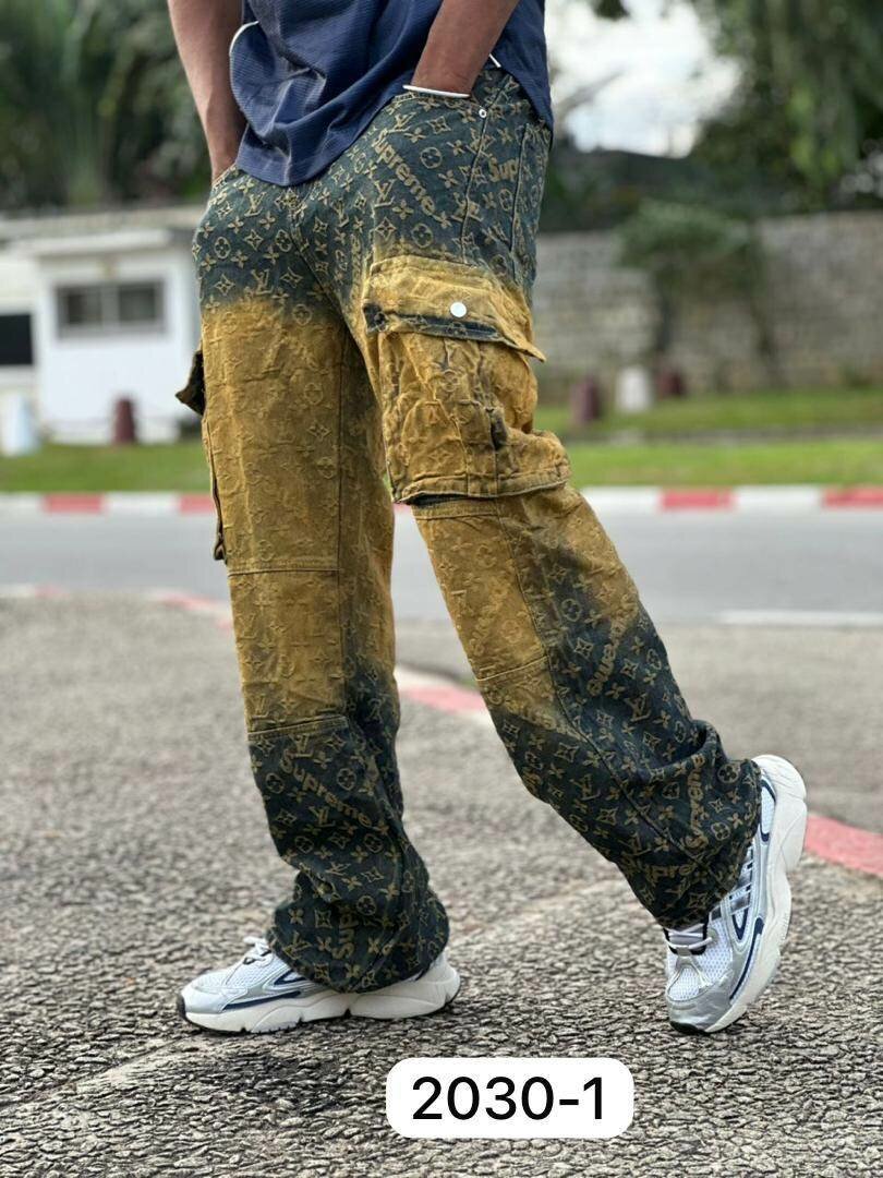 Pantalons cargo décontractés homme