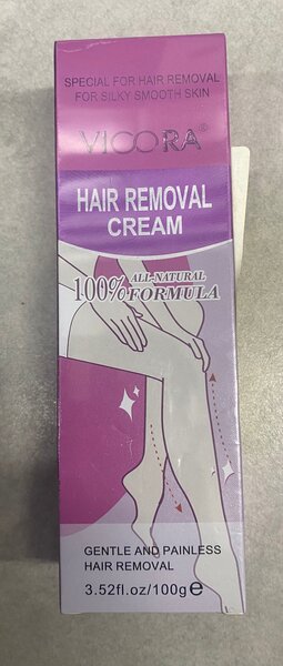 Crème d'épilation douce