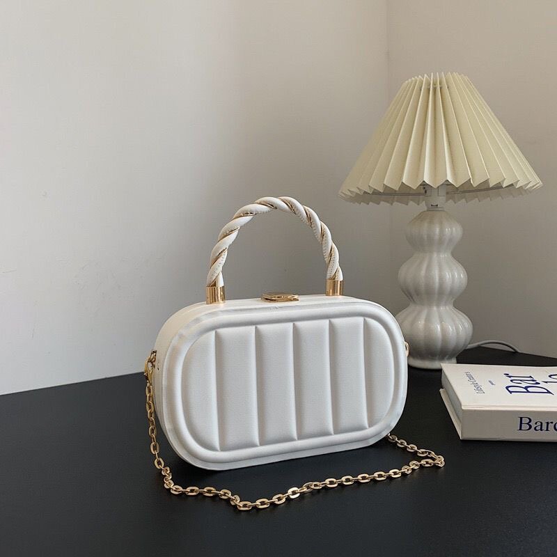 Sac à main élégant blanc