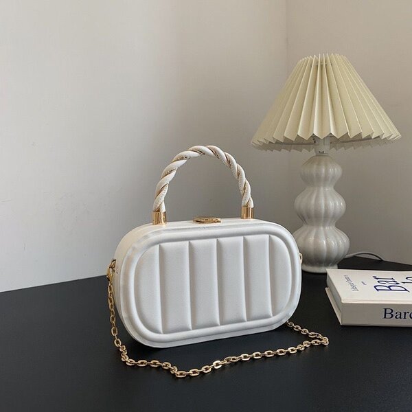 Sac à main élégant blanc