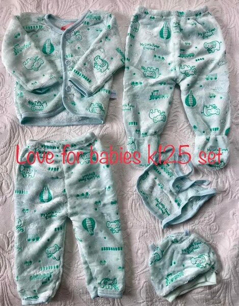 Set for newborn 5 items insulated