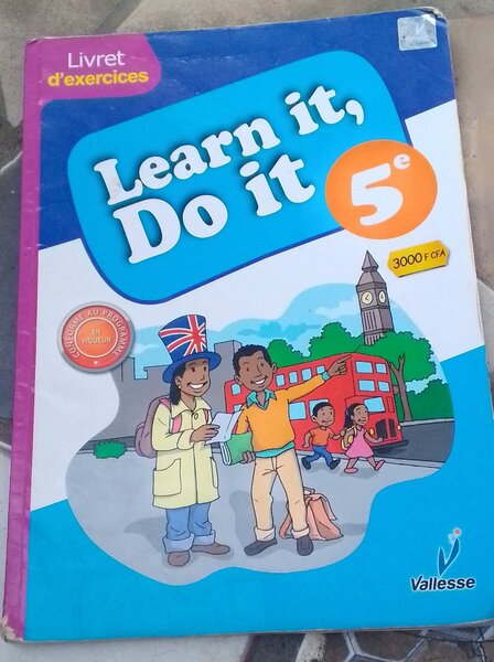 Livre d'exercices anglais 5e