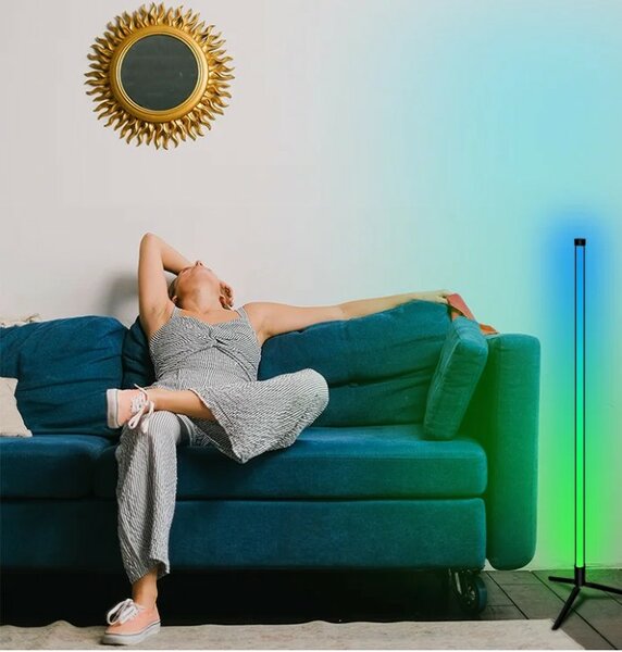 Lampadaire LED RGB Intelligente