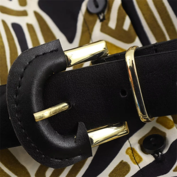 Robe longue imprimée élégante