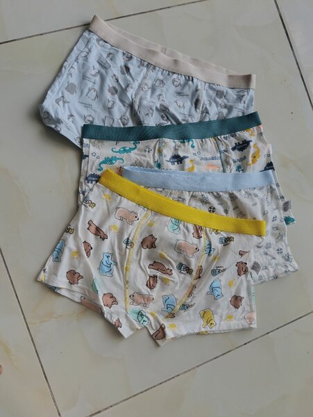 6 Boxers garçon 3-15 ans