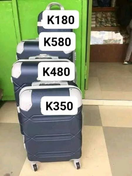 Beautiful traveling suitcases