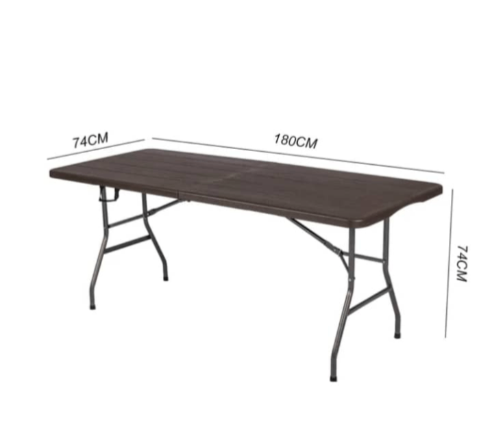 Table pliante portable 180 cm