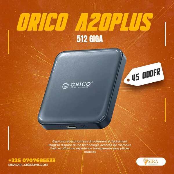 Disque Dur Externe Orico 512GB