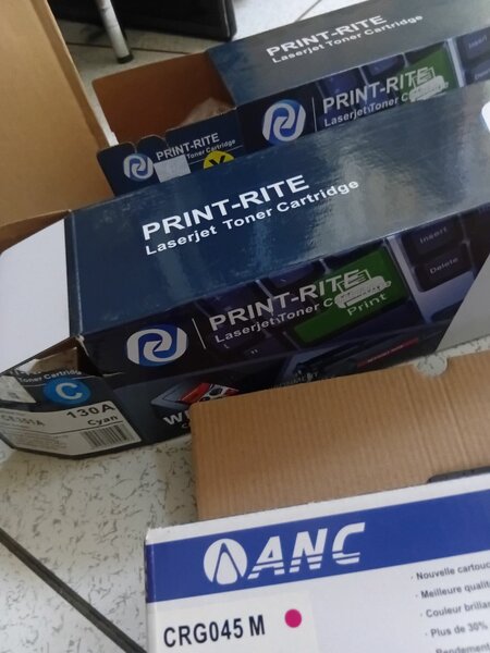 TONER CARTRIDGE EMPTY