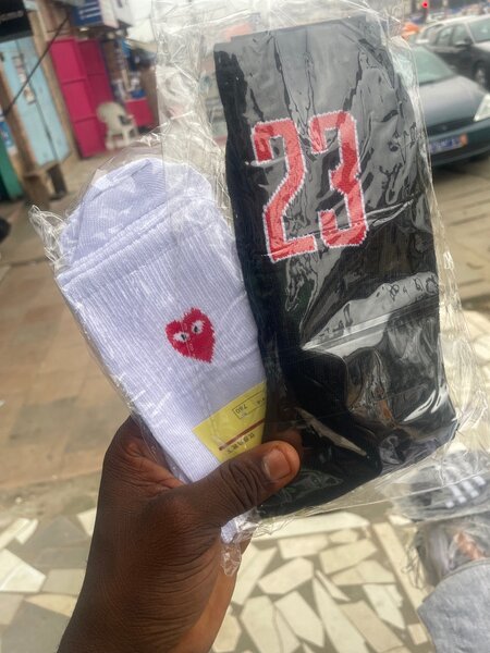 Chaussettes Numéro 23 et Cœur