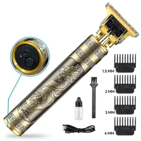 Professional Vintage Dragon Style T9 Trimmer For Men