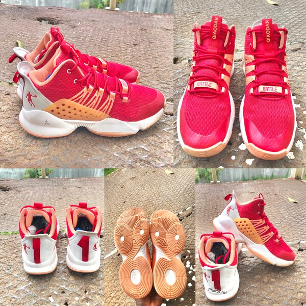 Baskets Rouges Homme Sport