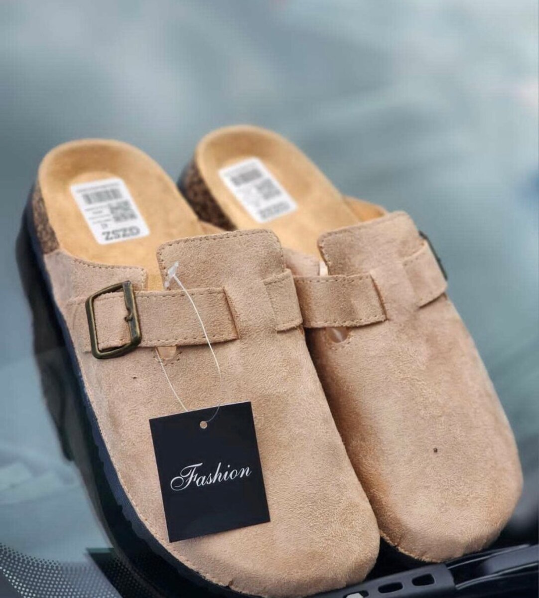 Mules en Daim pour Femmes