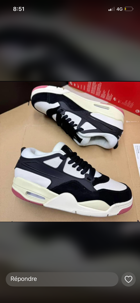 Baskets Air Noir et Blanc