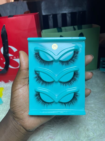 Ensemble de faux cils volumineux