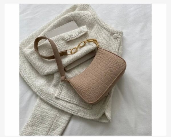 Sac à main texturé chic