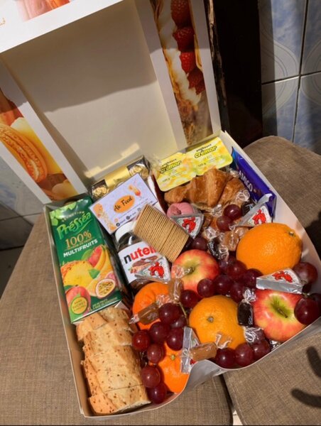 Box de Fruit, jus de fruit..