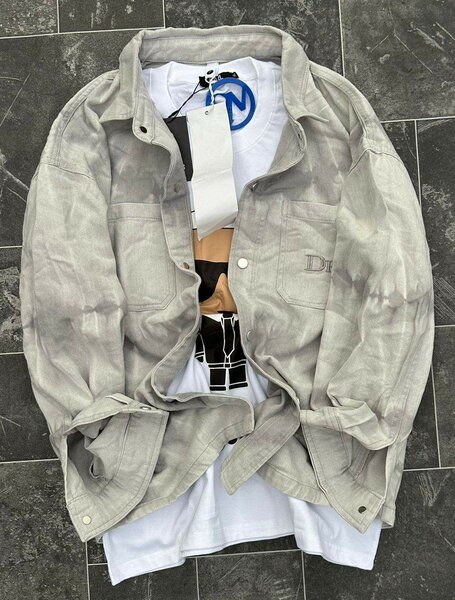 Veste en denim chic unisexe