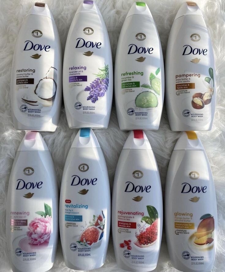Dove shower gel