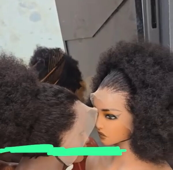 Perruque Afro Bouclée