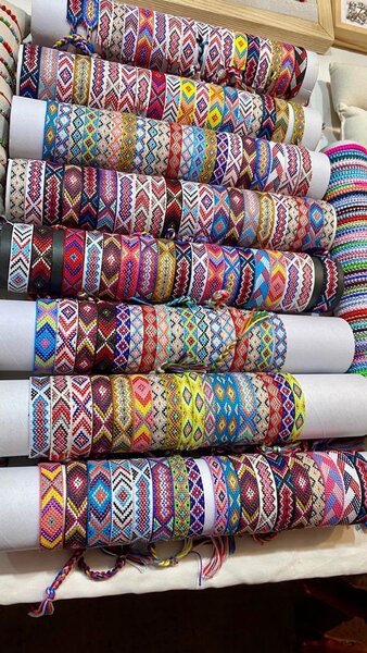 Bracelets tissés brésiliens
