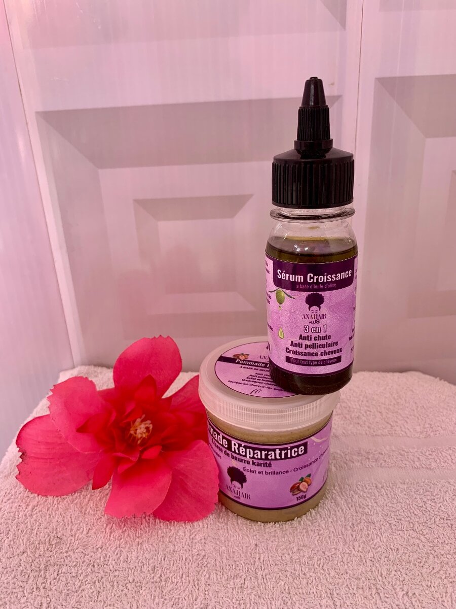 Pommade + huile Réparatrice