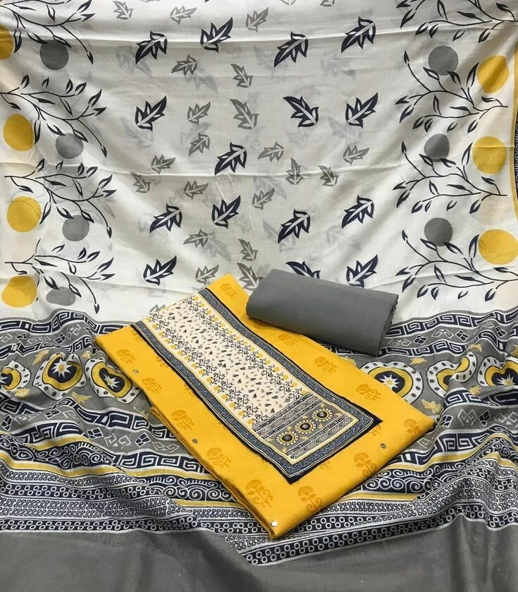 Cotton 3 Peace Suit