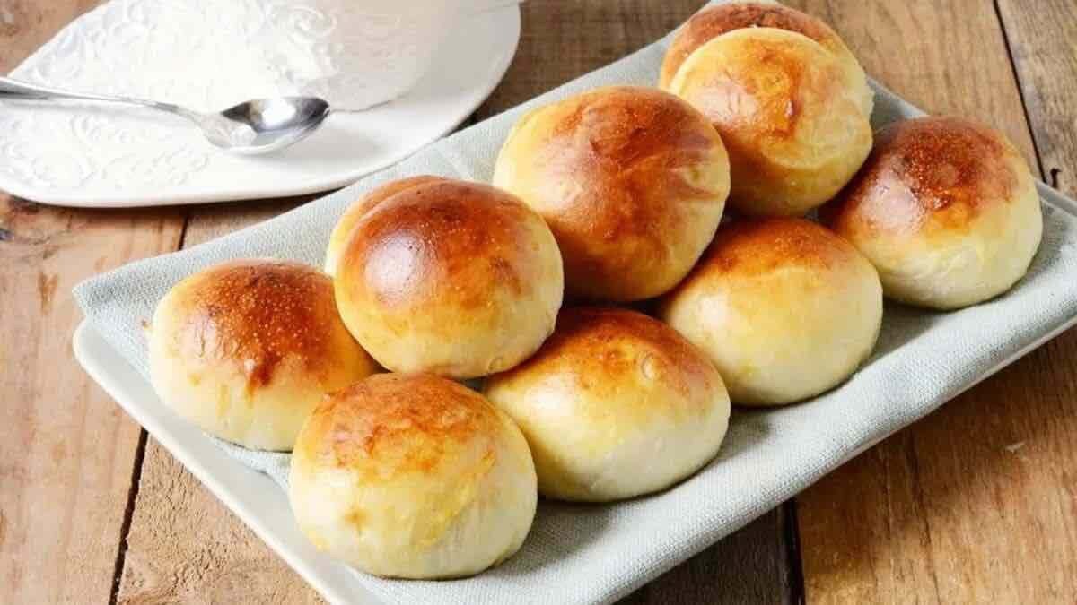 Petits pains maison dorés