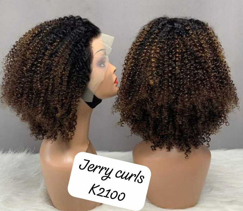 Kinky curls wig