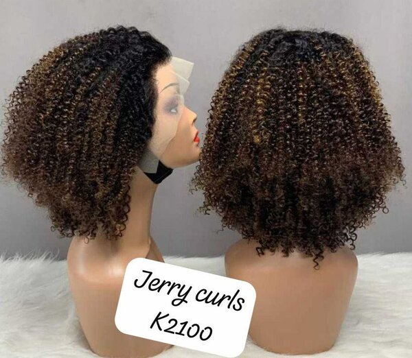 Kinky curls wig