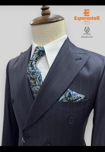 Double breasted suit