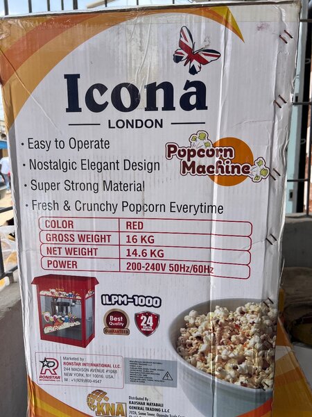 Machine de popcorns