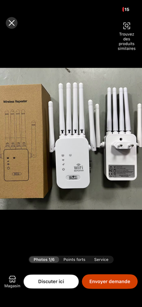 Amplificateur WiFi puissant