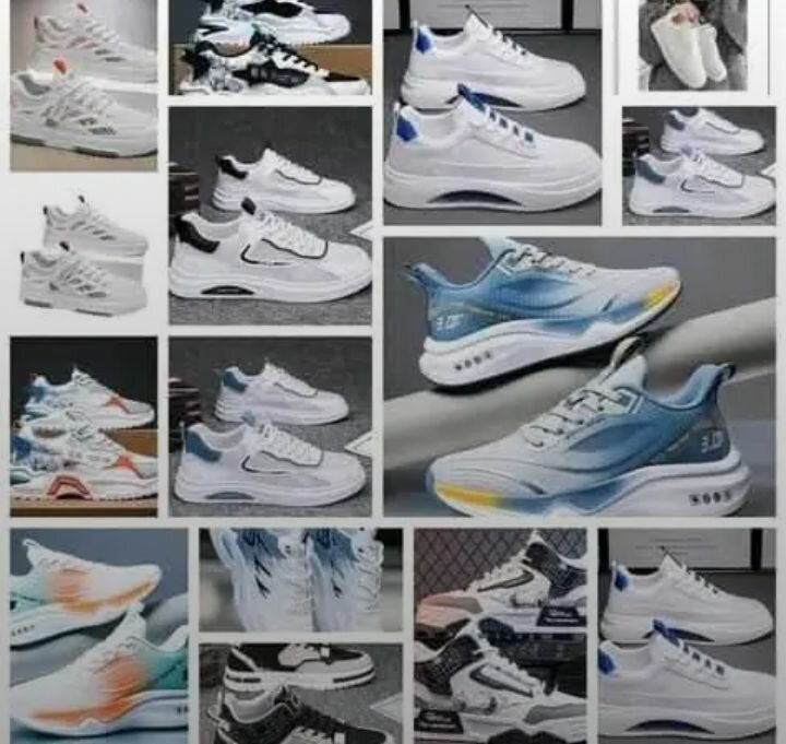 Baskets modernes unisexes