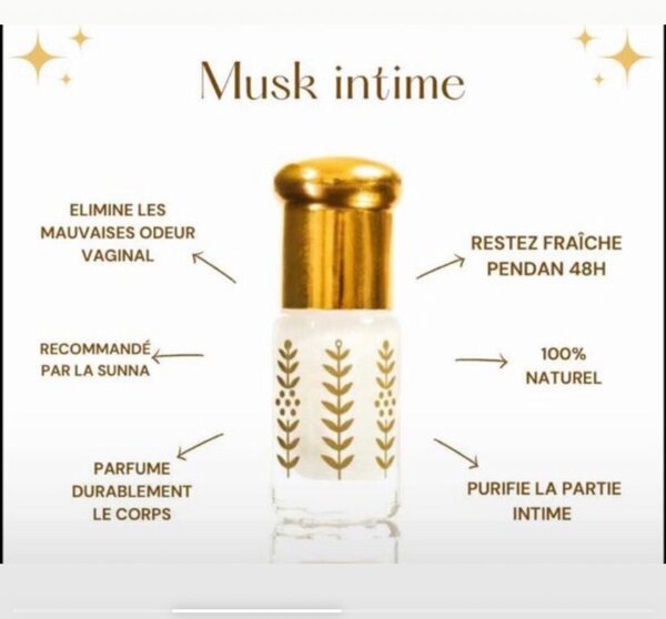 Musc intime naturel