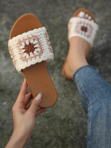 Sandales crochet élégantes